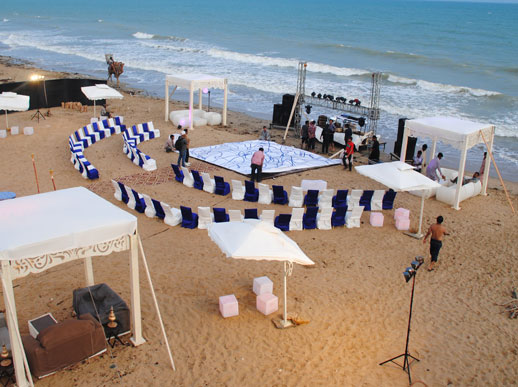 Birthday Party at Beach in karachi